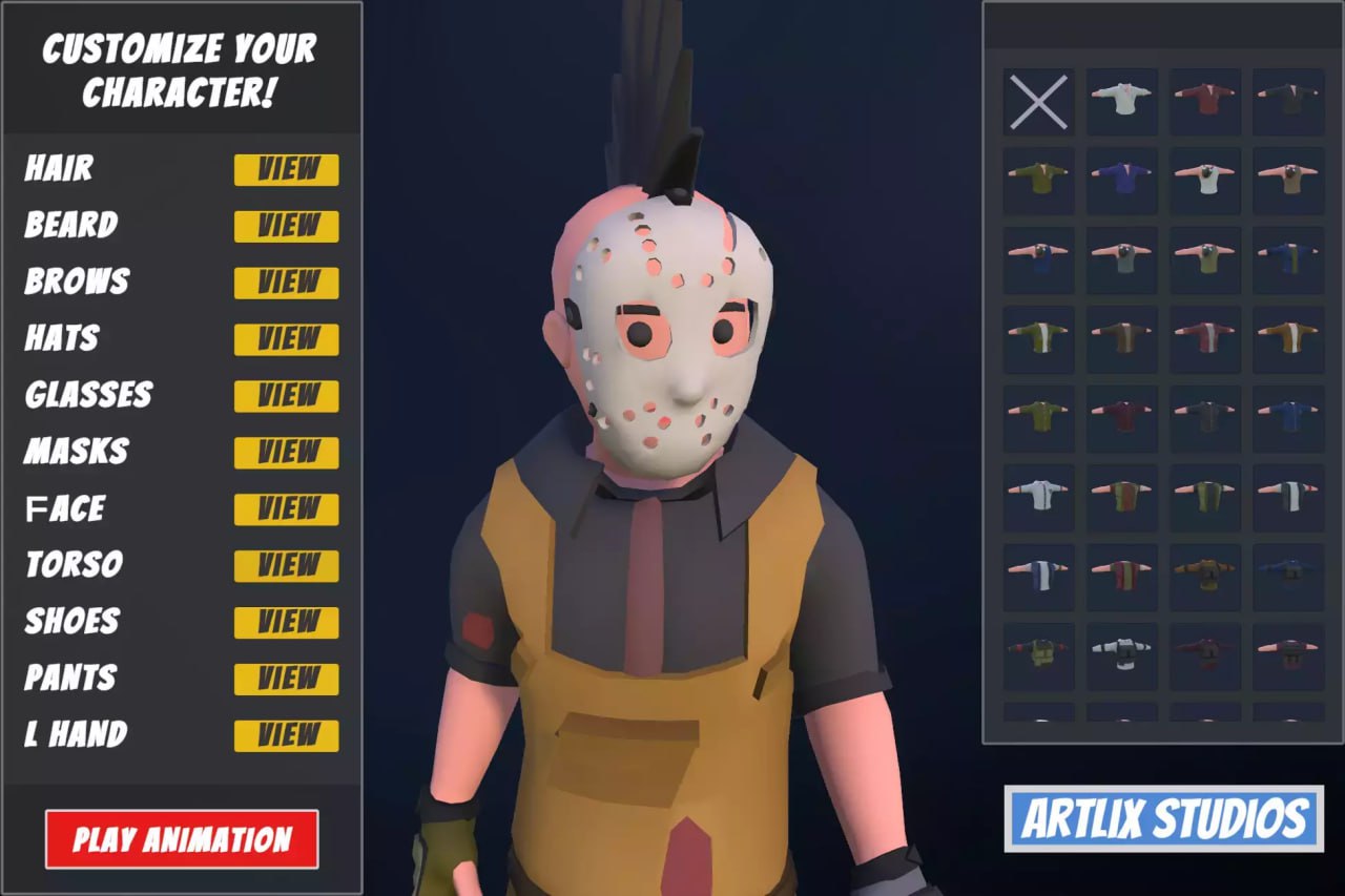 Customizable 3D Survival Characters Vol 2📱 - изображение 2